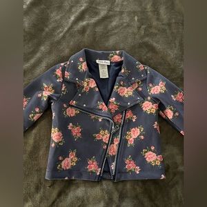 3T Floral MotoJacket NWOT